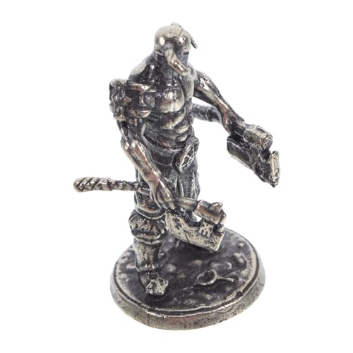 POPETPOP Statuette De Guerrier Samouraï Japonais Bushido Mini Statuette Médiévale pour Décoration De Bureau Figurine De Collection