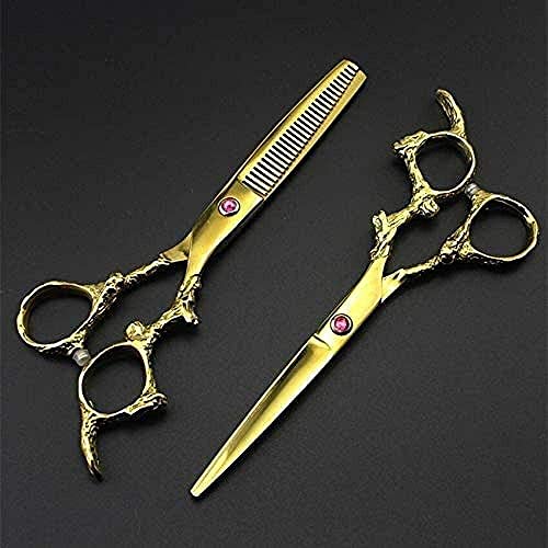 Ensemble ciseaux de coiffure pour coupe de cheveux maison et égalisation des pointes - 2