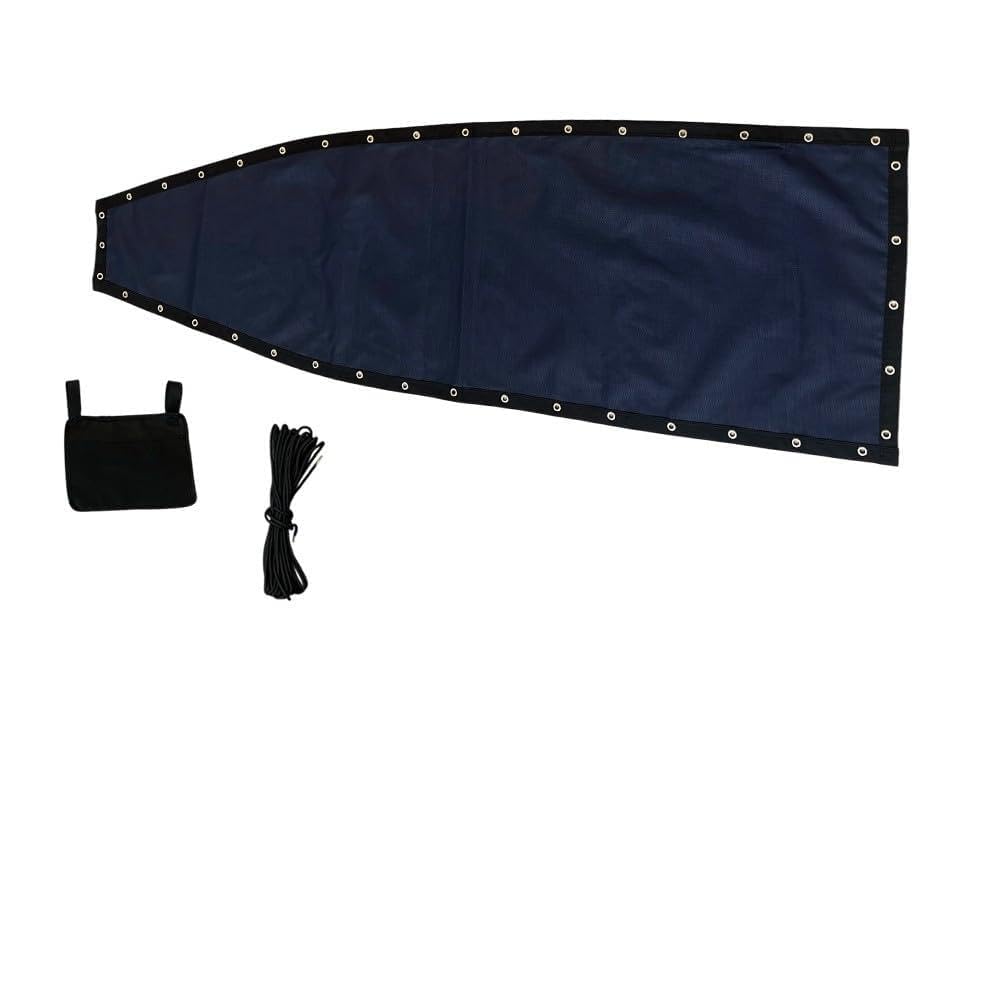 Housse en textilène bleu de rechange pour siège de balancelle suspendue, 64 x 197 x 23 cm, housse en tissu pour mobilier de jardin ou patio