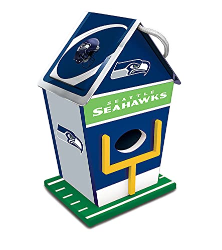 Unbekannt MasterPieces NFL Seattle Seahawks Vogelhaus, Holz, 20,3 x 12,7 cm