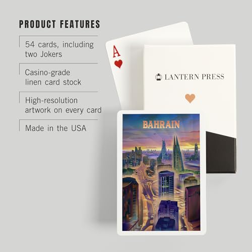 Baraja de Póker Manama, Bahrain, 52 cartas miniatura 3