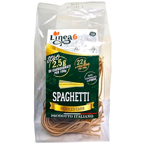 LINEA6 Spaghetti Proteici Senza Carboidrati, 250gr