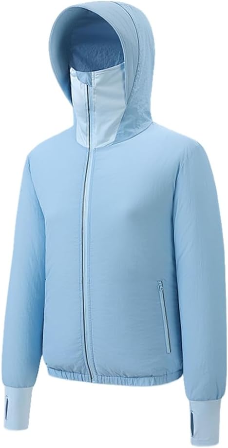 Air Cooling Jacket,Air Conditioned Clothes,Cooling Fan Jacket with Fan,Sun Protection Hoodie Clothes,Unisex Adult