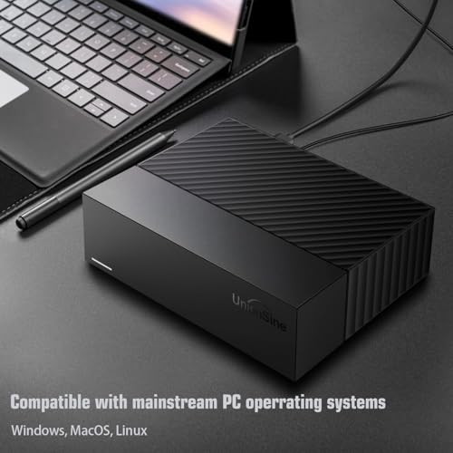Image of UnionSine Desktop External Hard Drive 14TB, USB3.0 3.5 inch HDD Storage