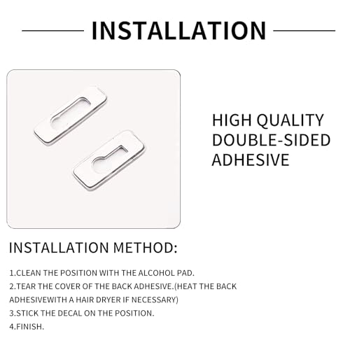 Image of Bling for Honda Car Accessory Automatic Start /Stop and Energy Saving Button Cover Sticker Fit for 11th Gen Honda Accord 2024.(Silver 9)