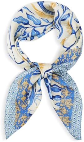 vimate Head Scarf for Women Hair 27'' Square Satin Silk Feeling B...