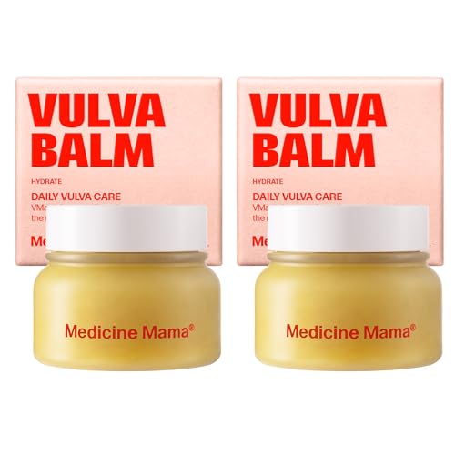 Image of VMAGIC by Medicine Mama Organic Vulva Balm – Intimate Skin Care, Menopause Support – Relieves Feminine Dryness, Itching & Irritation – Hormone Free, Vaginal Moisturizer for Women – 2-pack (2 oz ea)