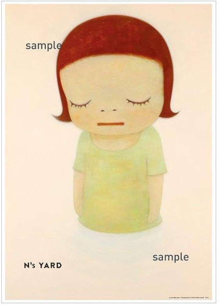 奈良美智 Inthe MilkyLake Thinking One B3ポスター Amazon.co.jp: 奈良美智 Inthe MilkyLake Thinking One B3