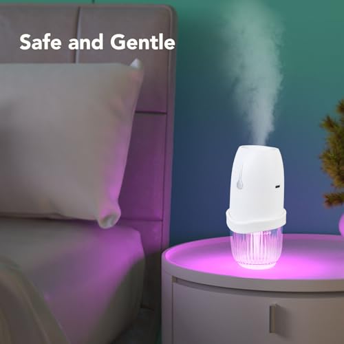 Difusor de aceites esenciales 50 ml mini humidificador miniatura 3