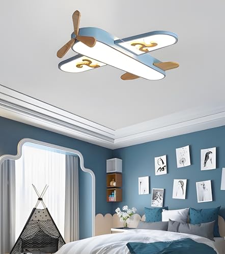 Plafonnier pour chambre d'enfant créatif avec éclairage LED doux 68cm - 3