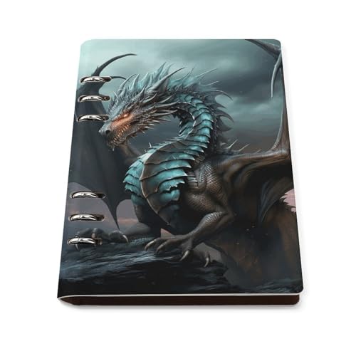 Carnet de notes A5 Cool Dragon classeur journal rechargeable