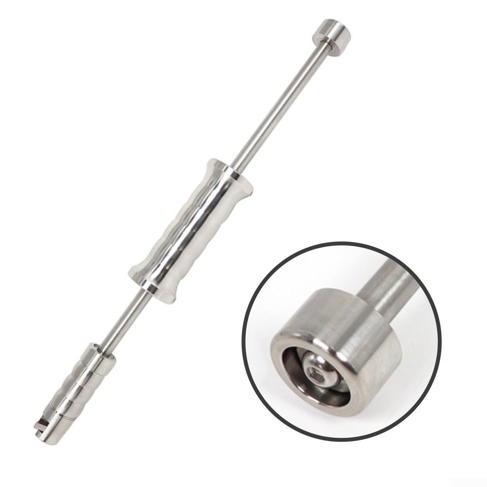Martello scorrevole per riparazione ammaccature della carrozzeria, strumento convesso per rimozione automatica di urti in lamiera, kit professionale in acciaio inox per fai da te e