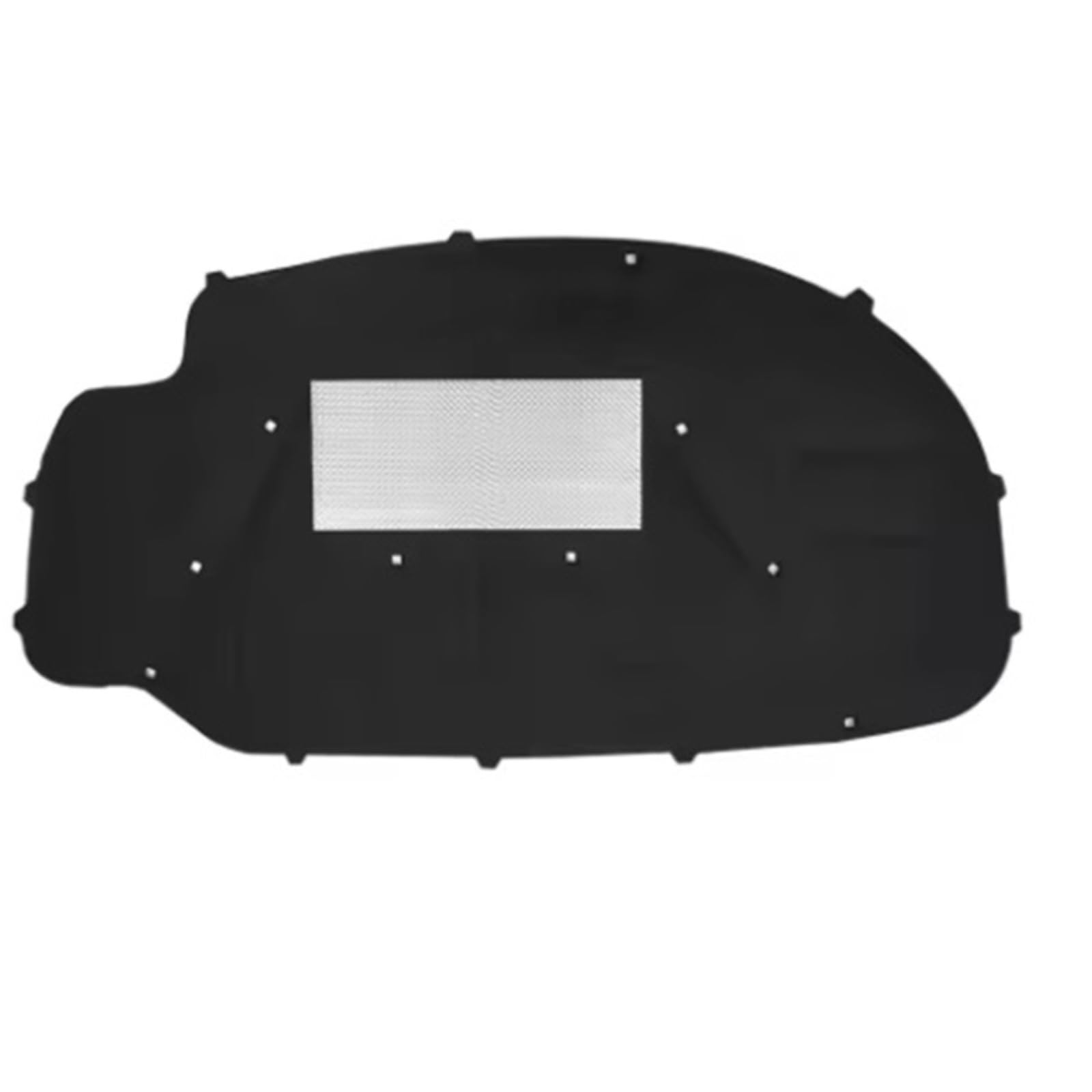 Pqetvvc One Color Heat-Insulating Wool Compatible With Vw For Golf 5 Front Hood Sound Insulation Mat Bonnet Noise Deadener Pad Soundproof Mat Thermal Heat Pad