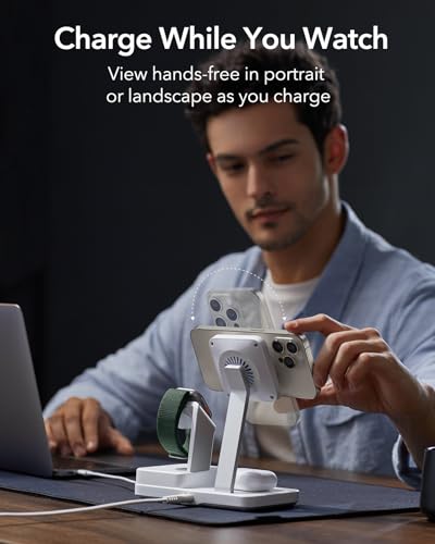 ESR 100W 6-in-1 GaN Charging Station with MagSafe & Apple Watch — view 8