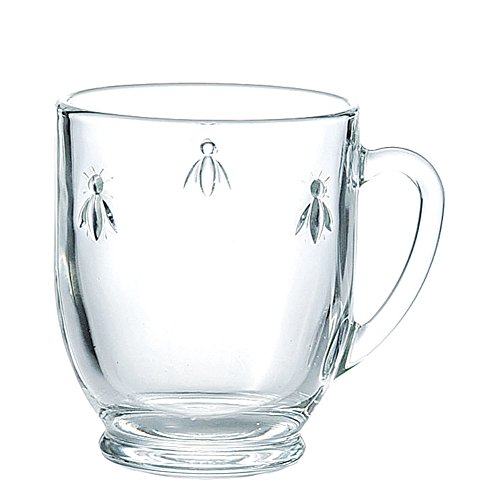 La Rochere Set Of 6, 12-ounce Napoleon Bee Coffee Mugs