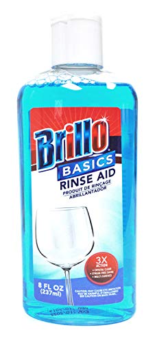 Brillo Basics Dishwasher Rinse Aid 8 Oz