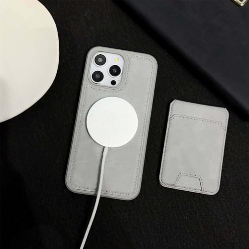 Étui portefeuille en cuir de qualité supérieure avec support pour iPhone 15 Pro Max - 6