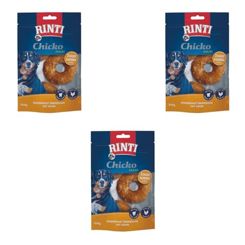Produktbild von Rinti Chicko Dauer-Kauringe mit Huhn - 3 x 50 g