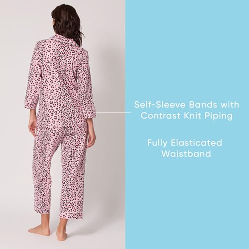 Image of BedHead PJs Women's X Trina Turk Long Sleeve Classic Stretch Jersey Pj Set