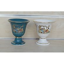 Estia Creations 2 Items Pythagoras Cups of Justice - Greedy Cup Dionysus Feast God of winemaking