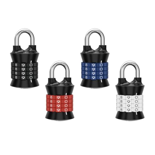 Master Lock Resettable Combination Padlock, Locker Lock, Assorted, 1535EC4 by Master Lock - Used condition - Image 2