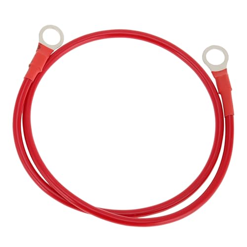 VekAuto 1 Pcs Battery Inverter Cable 10 AWG Gauge 2FT 3/8
