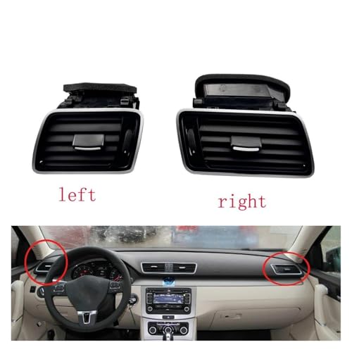 Sortie event climatisation Passat B6 B7 CC grille tableau bord LHD - 4