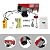 Electric Hoist, Electric Winch Single/Double Slings for Lifting in Factories, Warehouses, Construction Site, Mine Filed, Remote Control Switch Hook Bracket Gloves Pulley, Electric Lift 1763lbs