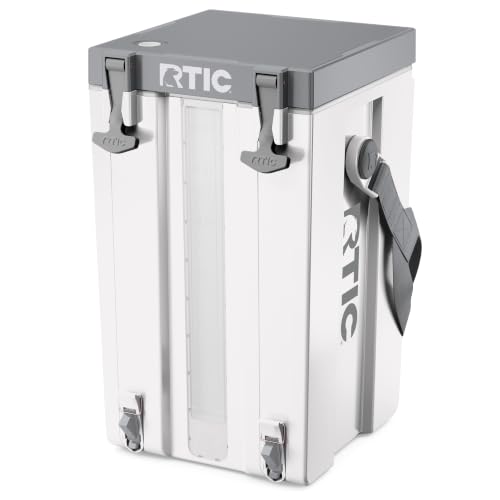 RTIC Halftime 6 Gallon Water Cooler Dispenser Dual Taps White