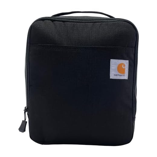 Carhartt Bolsa térmica isolada Cargo Series Hook-N-Haul preta