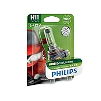 Philips Long Life Ecovision H11 12V globe - single blister pack