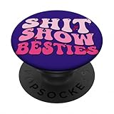 Photo Gallery divertente sarcastico shitshow besties sul retro popsockets popgrip adesivo Photo Gallery divertente sarcastico shitshow besties sul retro popsockets popgrip adesivo