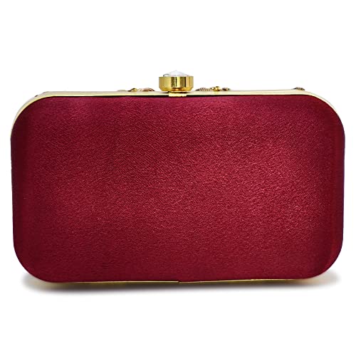 Image of For The Beautiful You Neck Embroidered Women's Clutch