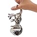 WowWee Untamed Raptor - Series 2- by Fingerlings - Ghost (Gray) - Interactive Collectible Dinosaur