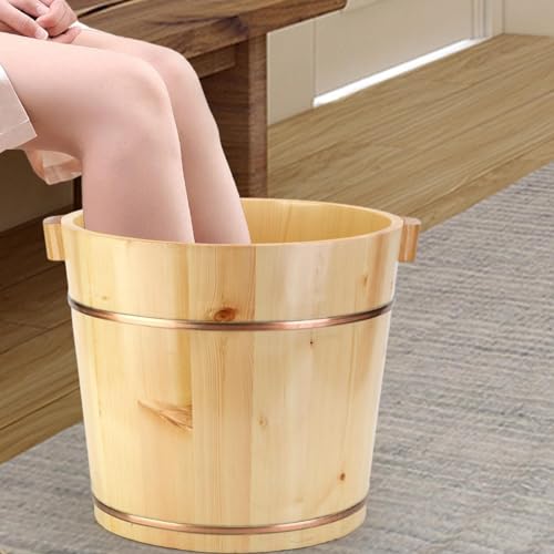 Tina de madera para spa de pies, estilo A miniatura 7