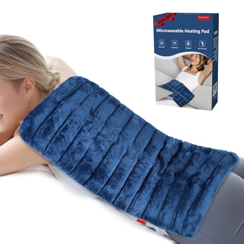 Comfytemp Extra Large Microwavable Heating Pad for Back Pain Relief