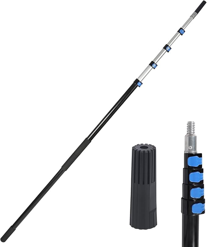 campMax Mehrzweck Verlängerungsstange, 7,1m Aluminium leichte...