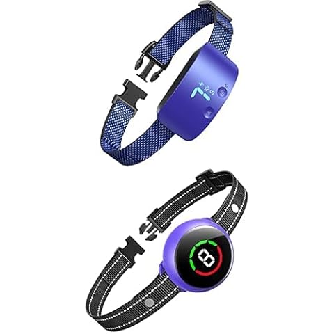 Bundle of NBJU Bark Collar for Dogs（Model:TC001 + NBJU Rechargeable Anti Barking Collar (Model：G3) Cover