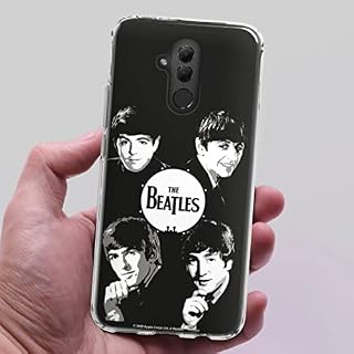 Coque en Silicone Compatible avec Huawei Mate 20 Lite Etui Silicone Coque Souple The Beatles Logo Black & White - Les Beatles, Paul McCartney, John Lennon, RIngo Starr, George Harrison Coque en Silicone Compatible avec Huawei Mate 20 Lite Etui Silicone Coque Souple The Beatles Logo Black & White – Image 3