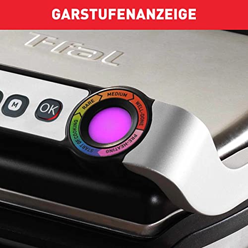 Tefal Optigrill GC705D | intelligenter Kontaktgrill | 6 automatische Programme | passt Temperatur + Grillzyklus ans… – Bild 3