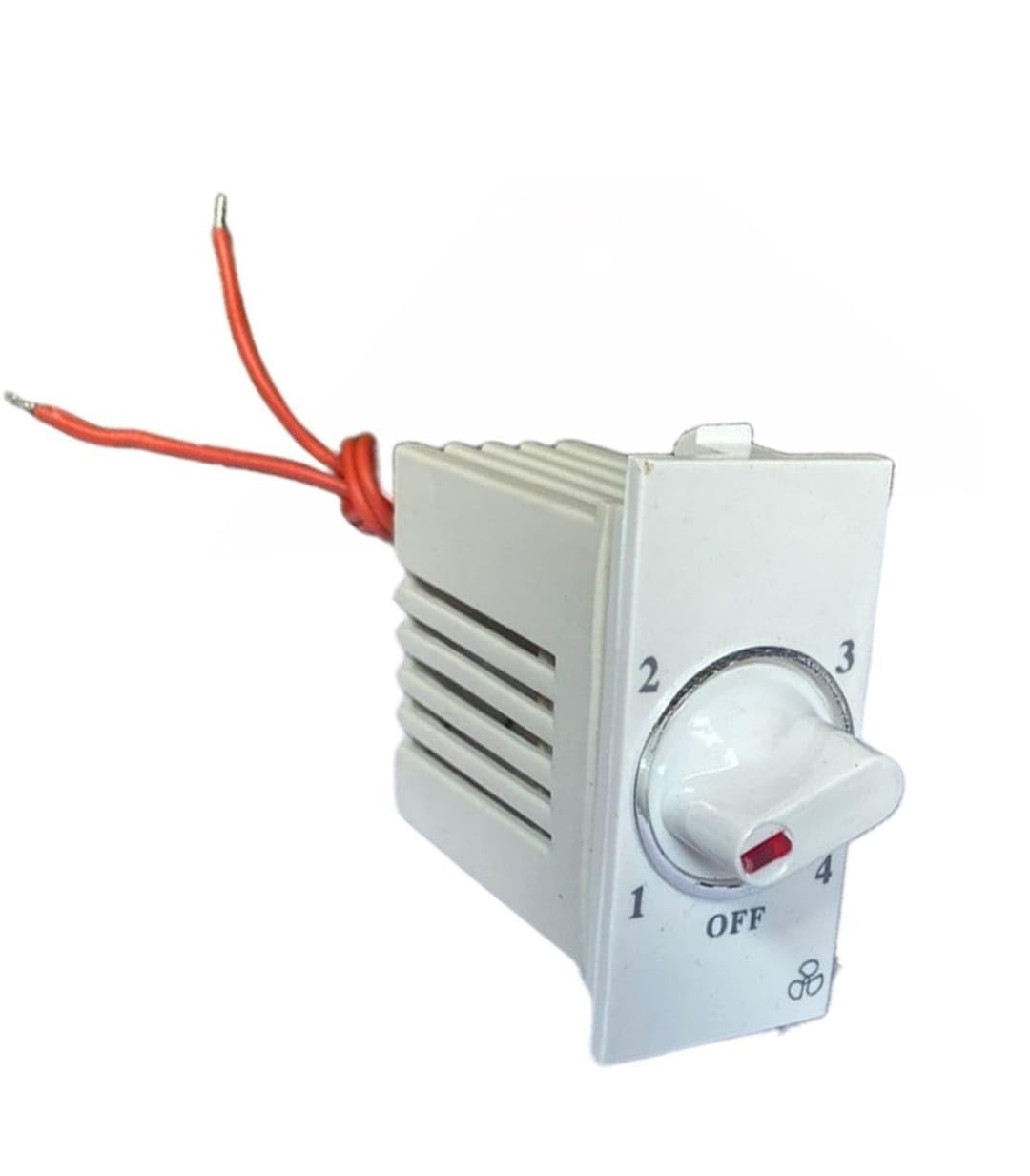 Fan Regulator Switch, 4-Speed Rotary Knob, White, Modular, with OFF Position-picture-18
