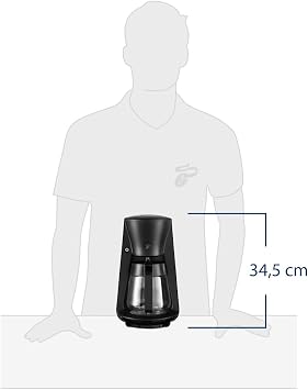 Tchibo Let's Brew Filter Coffee Maker White