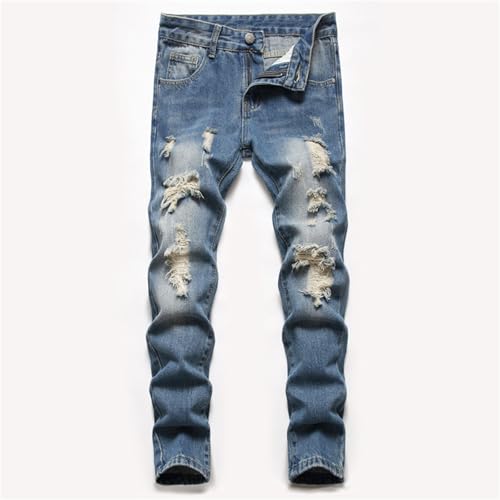 Boys Distressed Ripped Denim Pants for Active Kids Perfect for Everyday Wear and Outdoor Adventures3