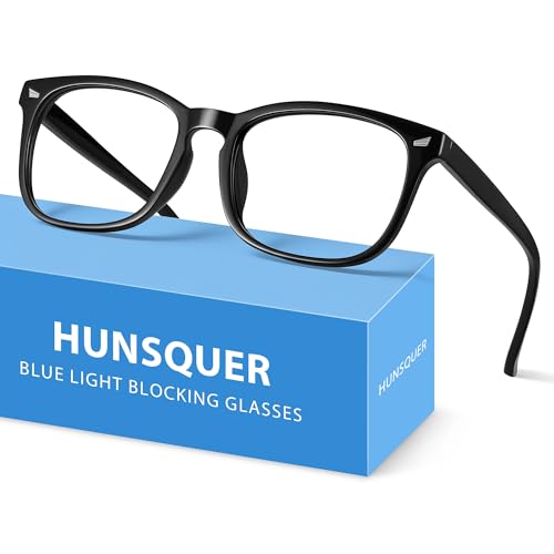 Image of hunsquer Blue Light Glasses for Woman /Men Computer Blue Light Glasses