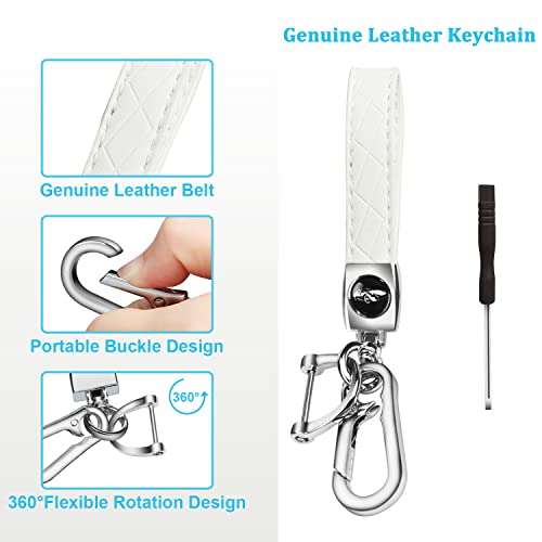 Image of QBUC for Chevy Key Fob Cover Case with Keychain for Chevrolet Buick Camaro Cruze Equinox Malibu Impala Spark Sonic GMC