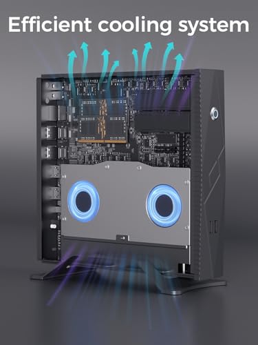 Image of TOPGRO T2-Pro Mini Gaming PC Core i9-13900HK /RTX4060 8G GDDR6,Gaming Computer 64GB RAM DDR5,2TB PCIe4.0 SSD,Adjustable RGB Light,WiFi6E /BT5.3 /2.5G LAN 4K@60Hz Win11 Pro Mini Desktop PC