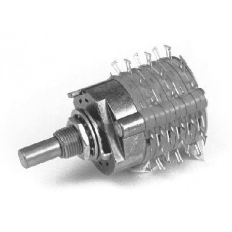 ELECTROSWITCH C4D0604N-A Switch, Rotary, 6P4T, 500mA, 125V