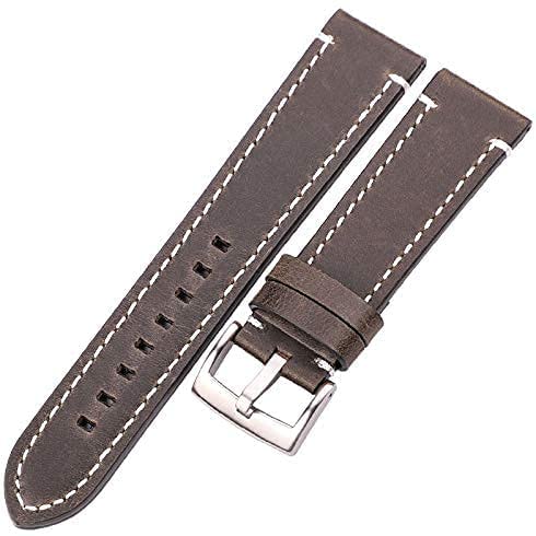 Bracelet de montre en cuir pour un style vintage au quotidien