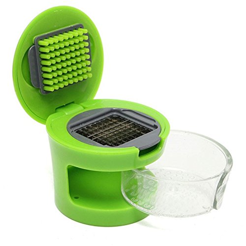 Garlic Crusher Press Ginger Garlic Press Cutter Mincer Chopper Crusher Slicer Peeler Grater Dicer Tool for Kitchen - Image 4