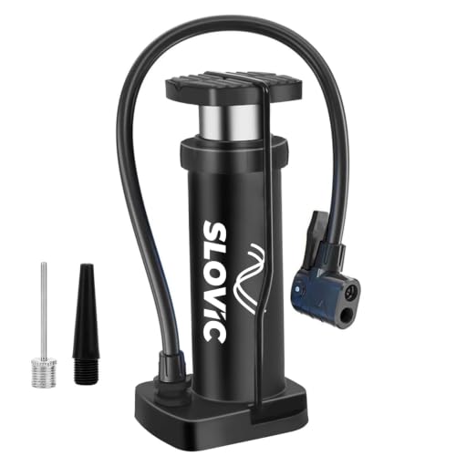Image of Slovic Cycle Pump for Bicycle, Bike & Car [100 PSI]